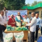 পাইকগাছায় বিনামূল্যে কৃষকের  মাঝে সার-ধানবীজ বিতরণের উদ্বোধন
