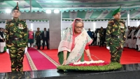 স্বাধীনতা দিবসে বঙ্গবন্ধুর প্রতি প্রধানমন্ত্রীর শ্রদ্ধা নিবেদন