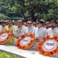 বঙ্গবন্ধুর সমাধিতে নড়াইল জেলা স্বেচ্ছাসেবক লীগ নেতৃবৃন্দের শ্রদ্ধাঞ্জলি
