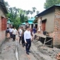 পাইকগাছায় আশ্রায়ণ প্রকল্পের নির্মানাধীন ঘর পরিদর্শন করেন ইউএনও আল আমিন