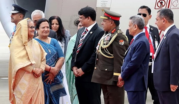 নয়াদিল্লি পৌঁছেছেন শেখ হাসিনা