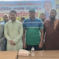 দ্বাদশ সংসদ নির্বাচনে খুলনা- ৬ আসনে মনোনয়ন প্রত্যাশী ব্যারিস্টার নেওয়াজ মোরশেদের প্রেসক্লাব পাইকগাছার সাংবাদিকদের সাথে মতবিনিময়