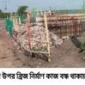 আশাশুনির ধাপুয়া নদীর উপর ব্রিজ নির্মাণে ধীরগতিতে জনদুর্ভোগ চরমে
