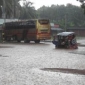 মাগুরা কেন্দ্রীয় বাস টার্মিনালে জলাবদ্ধতা ; যাত্রীদের ভোগান্তি