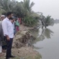 আশাশুনির চাপড়ায় ভয়াবহ ভাঙ্গন স্থান পরিদর্শনে পাউবো’র তত্ত্বাবধায়ক প্রকৌশলী