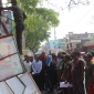 বিজ্ঞাপনের জন্য গাছে পেরেকবিদ্ধ করায় স্বাভাবিক বৃদ্ধি ব্যাহত হচ্ছে