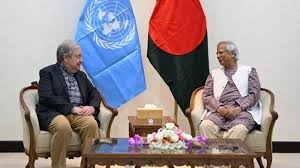 বাংলাদেশের সংস্কার কর্মসূচির প্রতি জাতিসংঘ মহাসচিবের পূর্ণ সমর্থন, রোহিঙ্গা সহায়তা হ্রাসে উদ্বেগ প্রকাশ