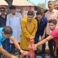পাইকগাছার চাদঁখালী বাজারে জনসাধারণের সুপেয় পানির জন্য গভীর নলকূপ উদ্বোধন