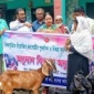 শ্রীপুরে ভিক্ষাবৃত্তিতে নিয়োজিত জনগোষ্ঠীর পূর্নবাসন ও বিকল্প কর্মসংস্থান কর্মসূচির আওতায় অনুদান বিতরণ