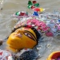 পাইকগাছায় প্রতিমা বিসর্জনে শেষ হলো দুর্গোৎসব