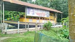 আগাছা ও জঙ্গলে পরিপূর্ণ ‘শিল্পী এস এম সুলতান ঘাট’