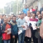 পাইকগাছায় বিএনপি প্রার্থী মনিরুল হাসান বাপ্পীর পক্ষে লিফলেট বিতরণ