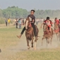 ঈদে মহম্মদপুরের দেউলি গ্রামে ঘোড়া দৌড় প্রতিযোগিতা