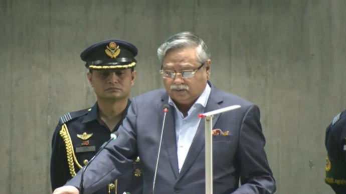 হাজারো শহীদের রক্তে ফ্যাসিবাদমুক্ত নতুন বাংলাদেশের সূচনা হয়েছে, সংসদে রাষ্ট্রপতি