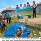পাইকগাছায় অবৈধ নেটজালসহ পারশে পোনা জব্দ এবং জাল পুড়িয়ে বিনষ্ট