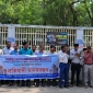 পাইকগাছায় রিপ্রেজেন্টেটিভদের নিরাপদ কর্মপরিবেশের দাবিতে মানববন্ধন