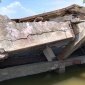 পাইকগাছায় আমুরকাটা কমিউনিটি ক্লিনিক ভেঙে পড়েছে