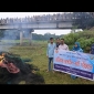 মাগুরায় ভ্রাম্যমান আদালতের অভিযানে চায়নাদুয়ারি জাল জব্দ; আগুনে পুড়িয়ে ধ্বংস