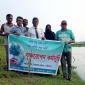 পাইকগাছায় কপোতাক্ষ নদের বেড়ীবাধে তাল গাছের চারা ও বীজ রোপণ