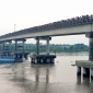 পাইকগাছায় কপোতাক্ষ নদে ডুবে যাওয়া কার্গোটি উদ্ধারে অভিযান শুরু