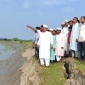 এমপি আবুল কালাম আজাদের কপোতাক্ষ নদের ভাঙ্গন কবলিত এলাকা পরিদর্শন